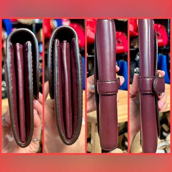 SET Michael Kors Plum Quincy Hobo Tote w/ Matching Long Wallet & Dust Bag w tags - Picture 11 of 15